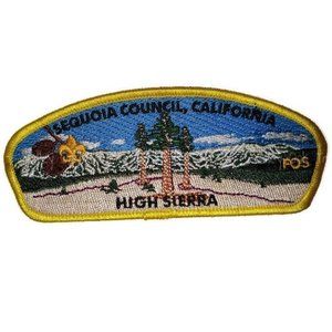 Limited Edition 2013 Sequoia Council BSA Friends of Scouting Shoulder Patch